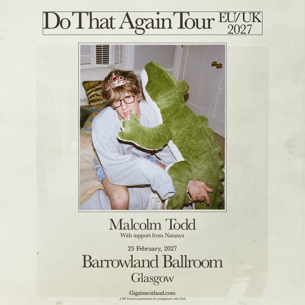 MALCOLM TODD: DO THAT AGAIN TOUR