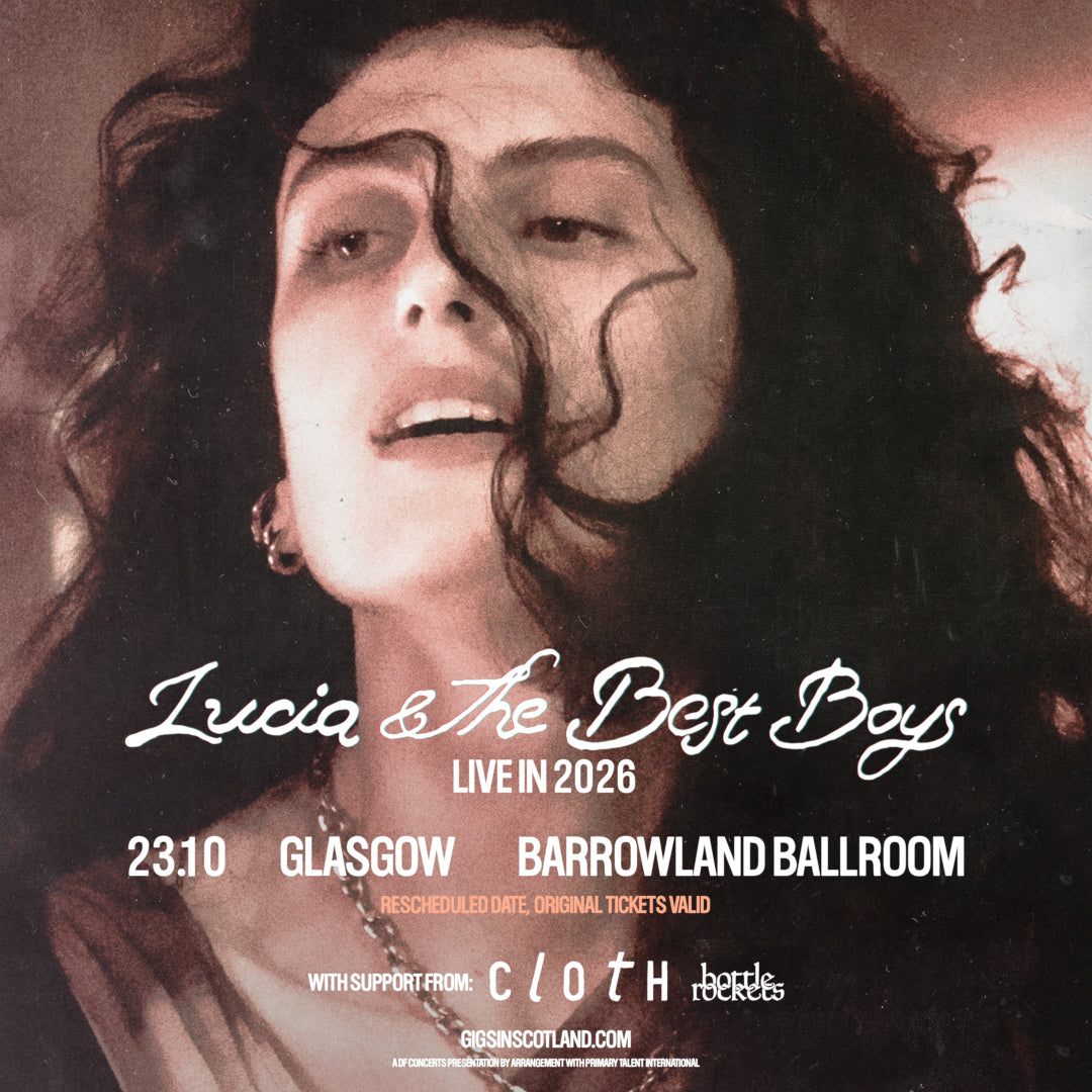 LUCIA & THE BEST BOYS (RESCHEDULED TO 23 OCTOBER)