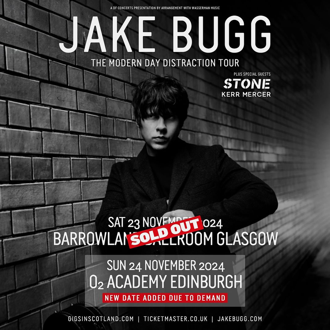 Jake Bugg Partner GIG LIST – Barrowland Ballroom®