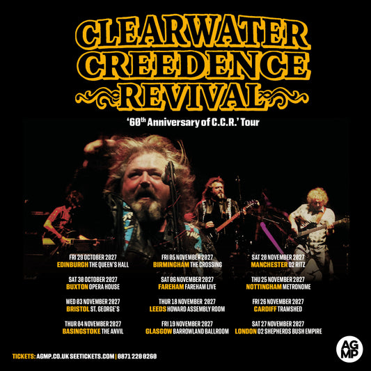 CLEARWATER CREEDENCE REVIVAL '60th Anniversary of C.C.R.